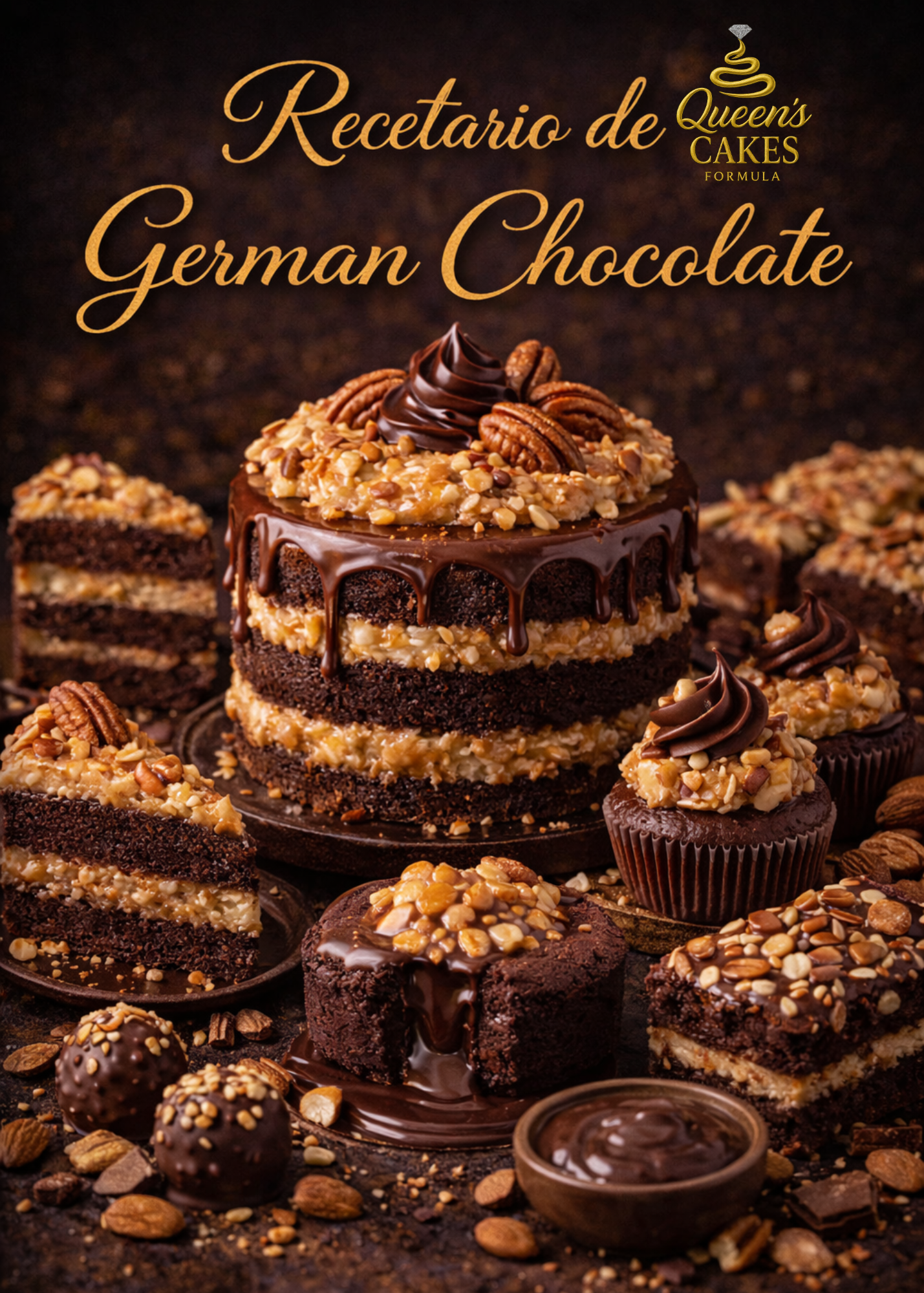 Recetario de German Chocolate (FAVOR LEER DESCRIPCIÓN)
