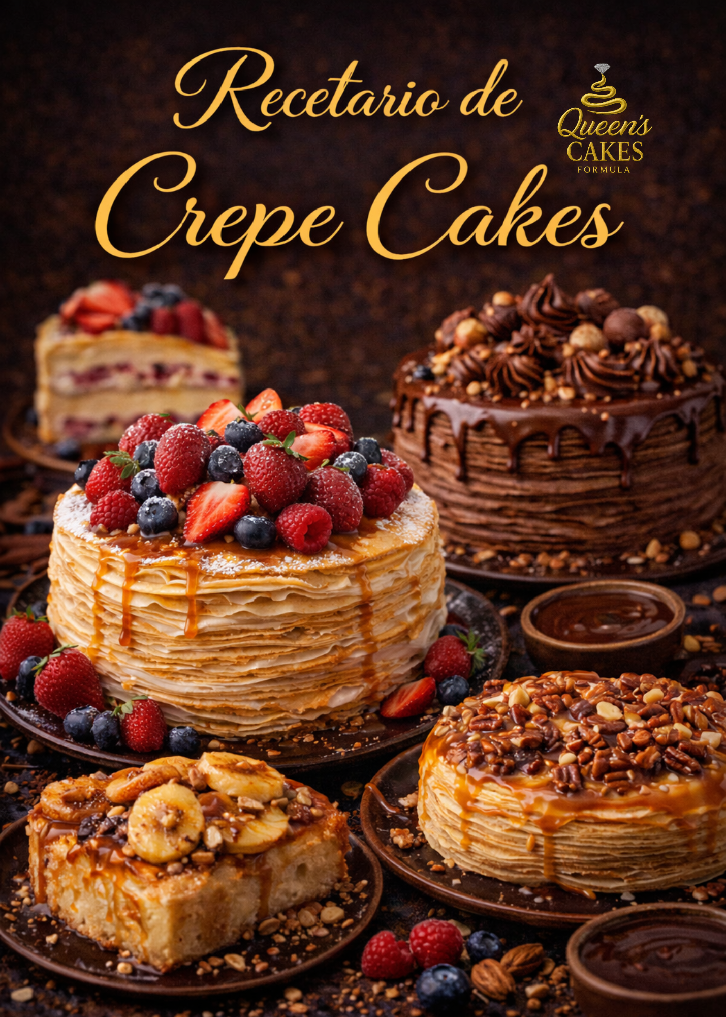 Recetario de Crepe Cake Vol.2 (FAVOR LEER DESCRIPCIÓN)