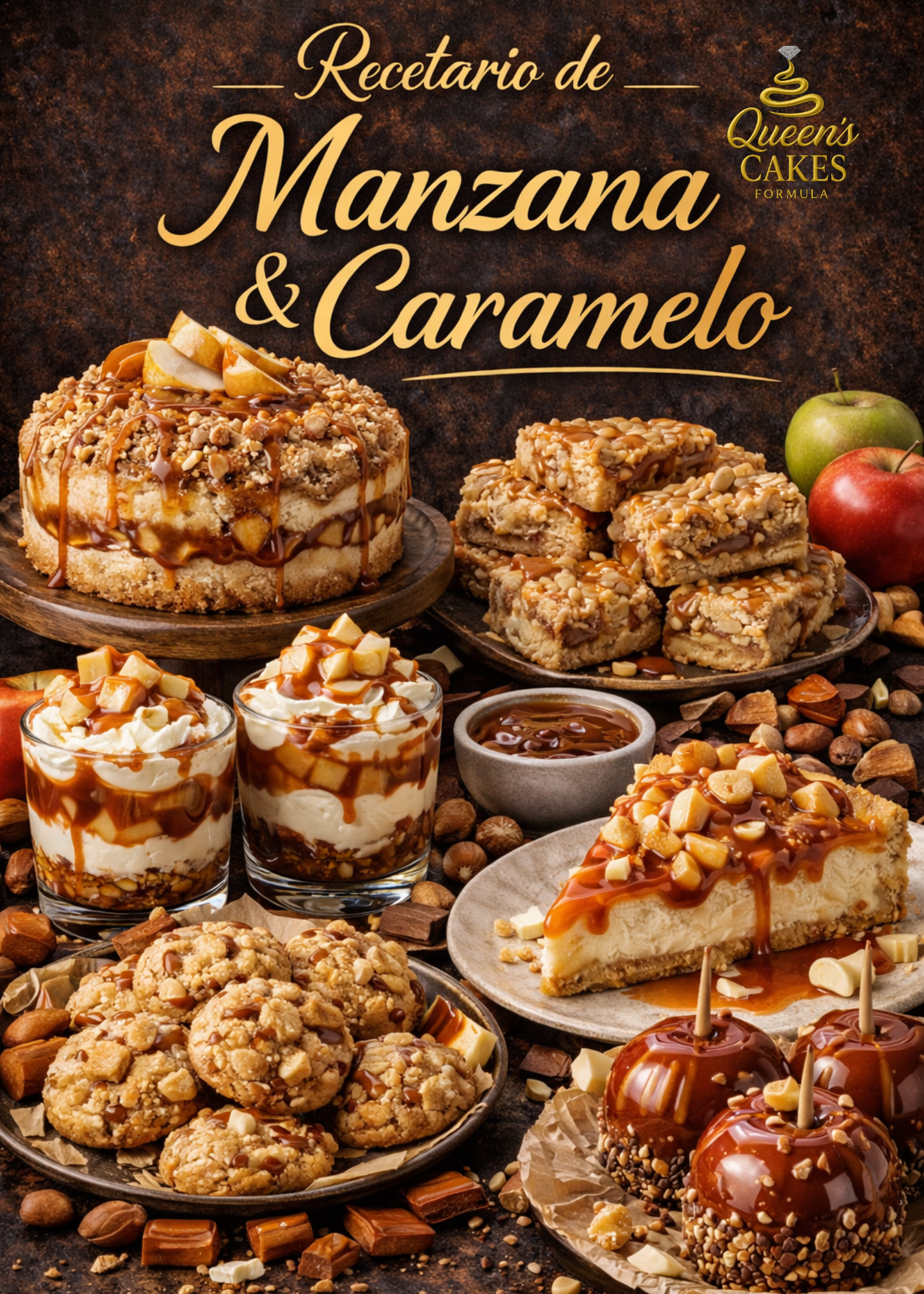 Recetario de Manzana & Caramelo (FAVOR LEER DESCRIPCIÓN)