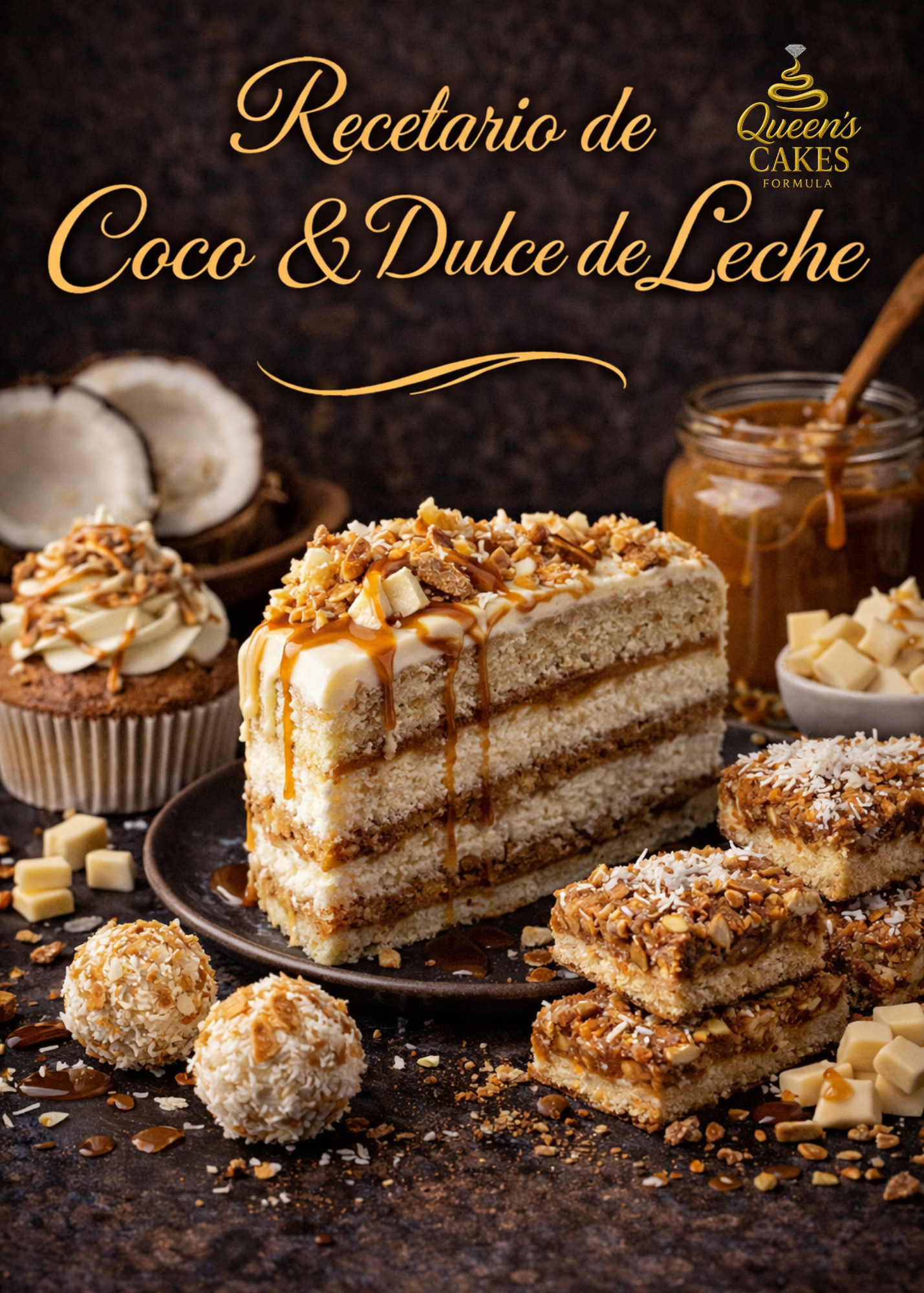 Recetario de Coco & Dulce de Leche (FAVOR LEER DESCRIPCIÓN)