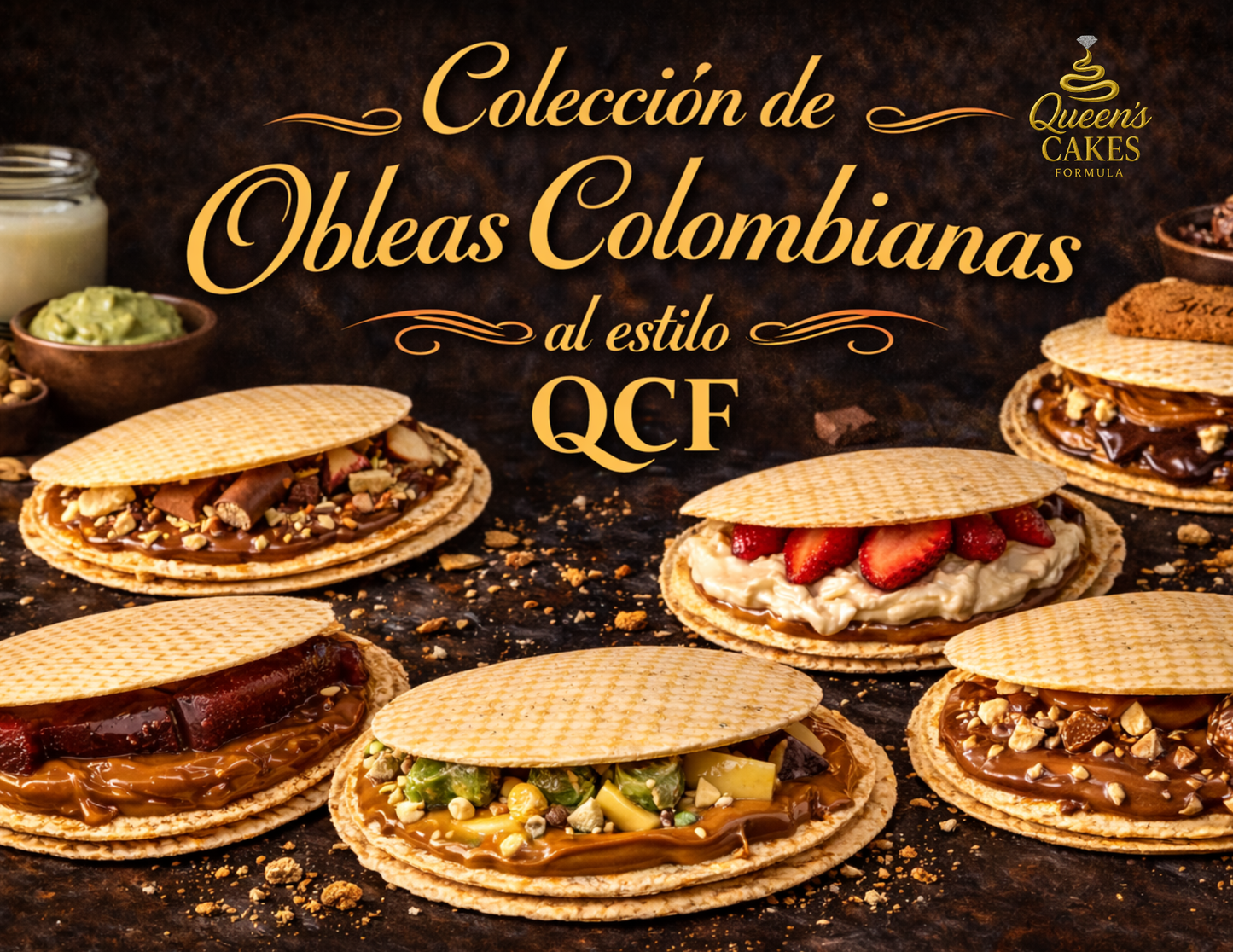 Colección Obleas Colombianas (al estilo QCF) “NEW” (FAVOR LEER DESCRIPCIÓN)