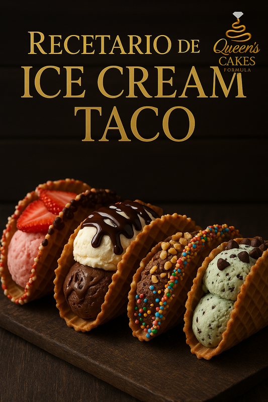 Recetario de Ice Cream Taco Vol.2 “NEW” (FAVOR LEER DESCRIPCIÓN)
