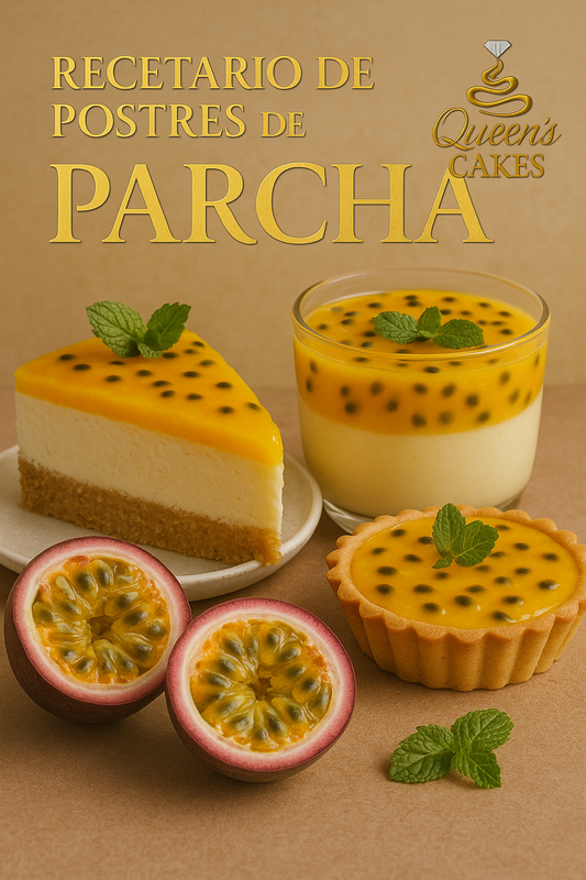 Recetario de Postres de Parcha “NEW” (FAVOR LEER DESCRIPCIÓN)