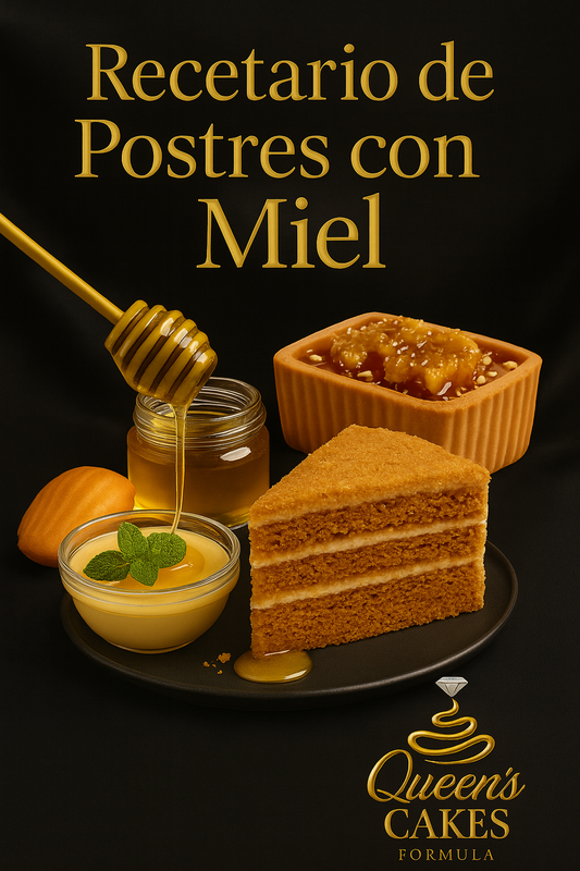 Recetario de Postre con Miel Vol.2 “NEW” (FAVOR LEER DESCRIPCIÓN)