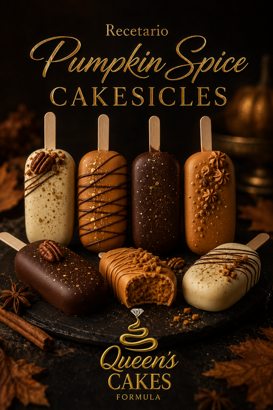 Recetario Pumpkin Spice Cakesicles Vol.2 | Recetario Digital