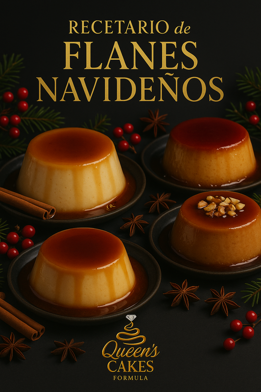 Recetario de Flanes Navideños Vol.2 (FAVOR LEER LA DESCRIPCIÓN)