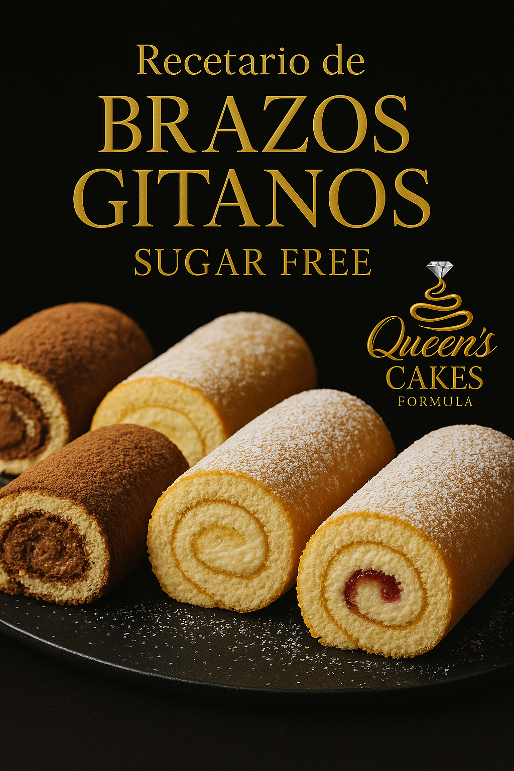 Recetario de Brazos Gitanos Sugar Free “NEW” (FAVOR LEER DESCRIPCIÓN)