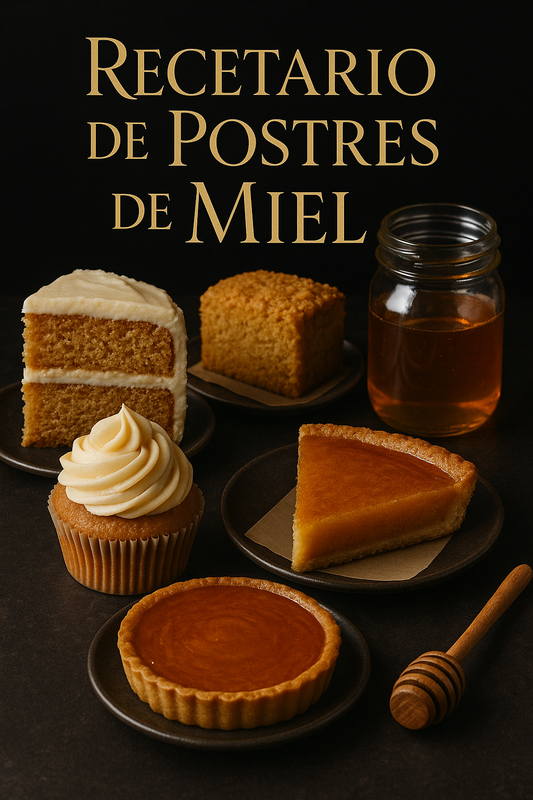 Recetario de Postres de Miel “NEW” (FAVOR LEER DESCRIPCIÓN)