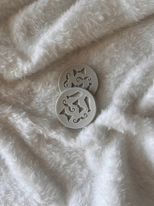 “Mini Ties & Bows Silicone Mold”