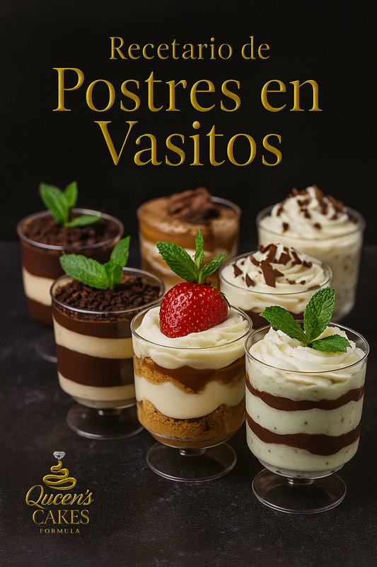 Recetario de Postres en Vasitos (FAVOR LEER DESCRIPCIÓN)