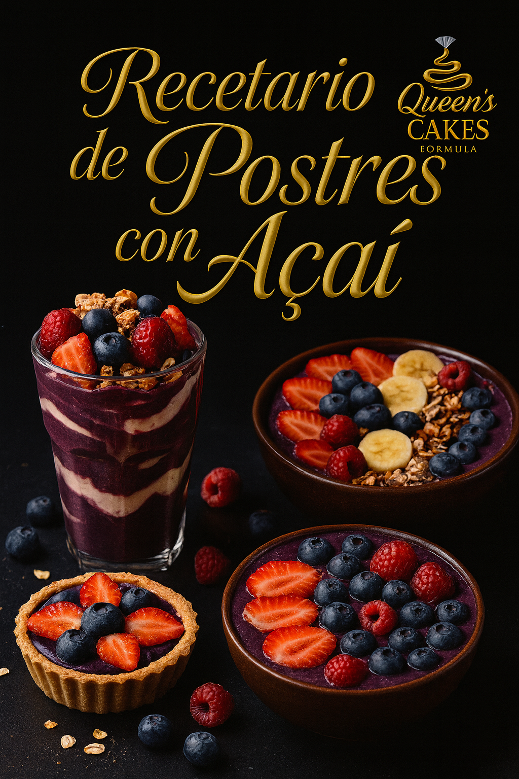 Recetario de Postres con Acai “NEW” (FAVOR LEER DESCRIPCIÓN)