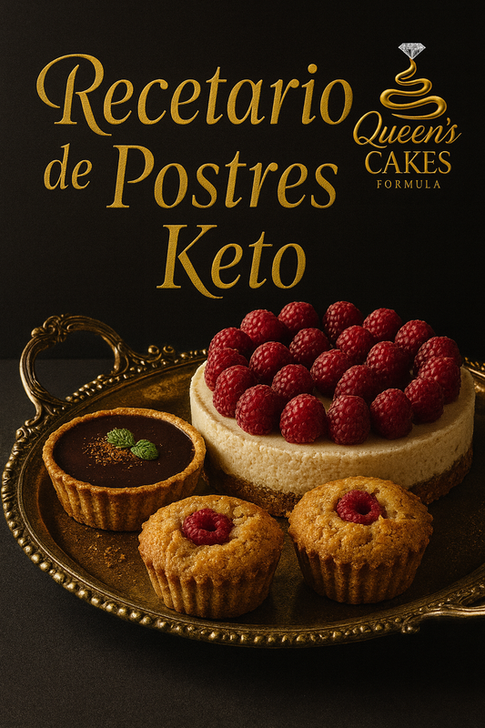 Recetario de Postres Keto Vol.2 “NEW” (FAVOR LEER DESCRIPCIÓN)