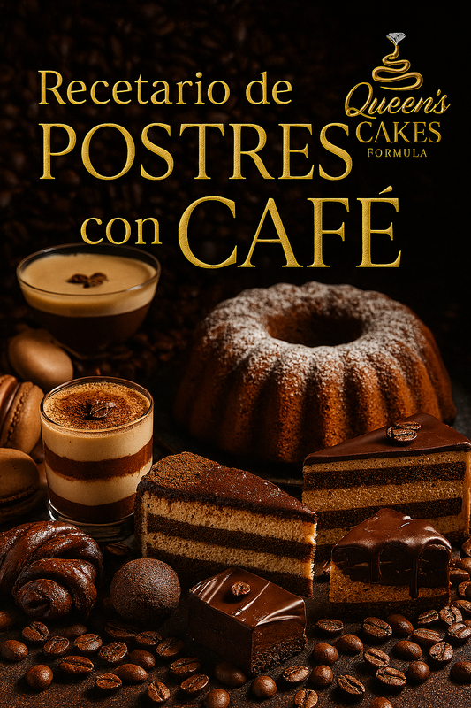 Recetario de Postres con Café Vol.1 (FAVOR LEER LA DESCRIPCIÓN)
