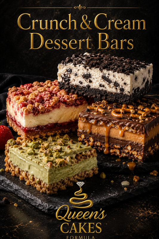 Recetario de Crunch & Cream Desserts Bars Vol.2 | Recetario Digital