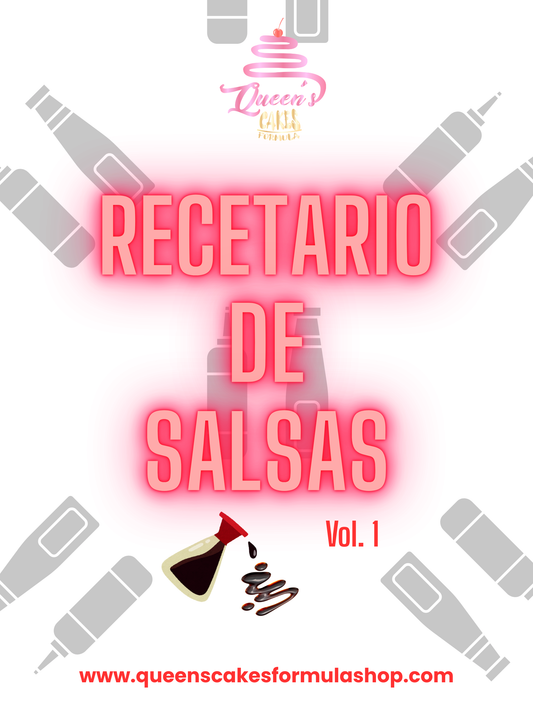 Recetario de Salsas Vol. 1 (FAVOR LEER LA DESCRIPCIÓN)