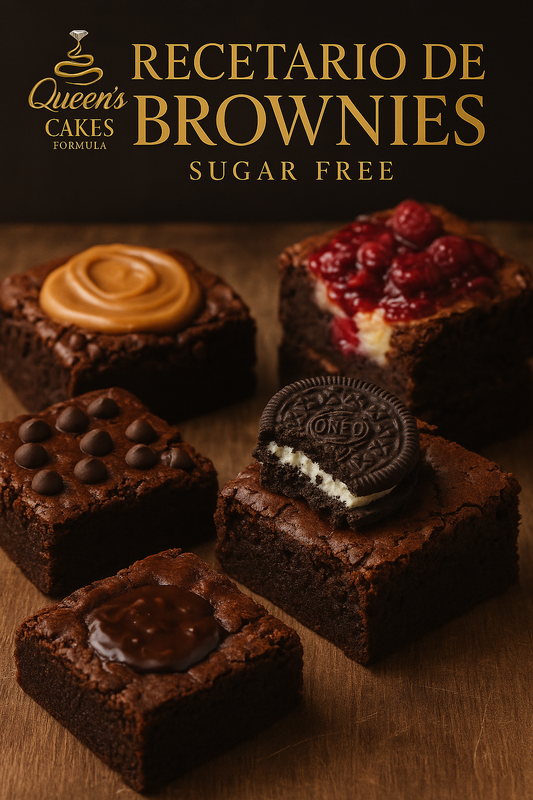Recetario de Brownies Sugar Free Vol. 2 “NEW” (FAVOR LEER DESCRIPCIÓN)