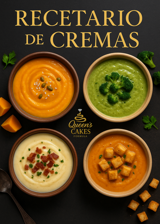 Recetario de Cremas “NEW” (FAVOR LEER DESCRIPCIÓN)