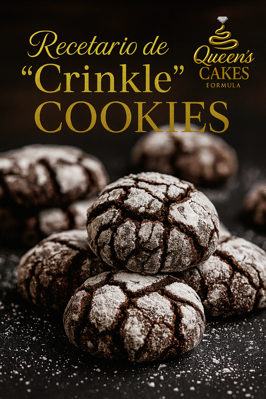 Recetario de “Crinkle Cookies” Vol.2 “NEW” (FAVOR LEER DESCRIPCIÓN)