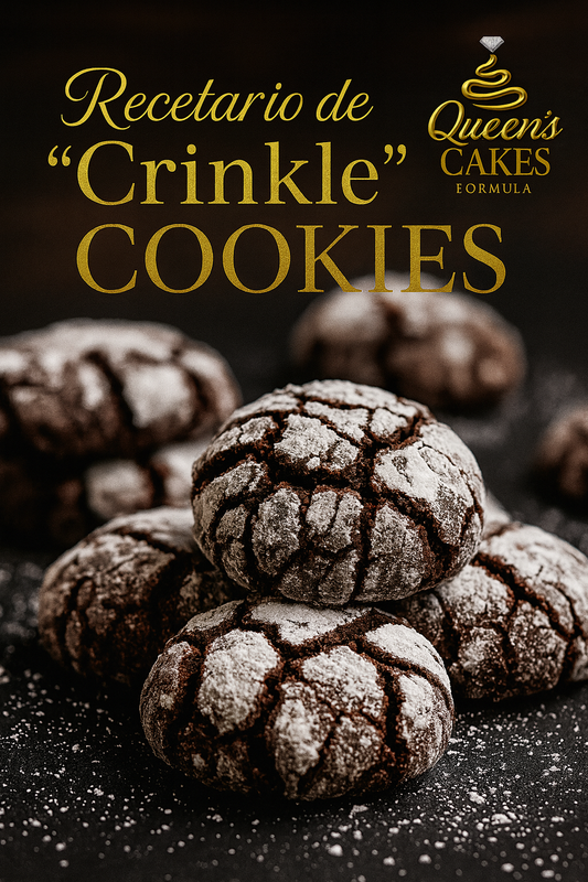 Recetario de “Crinkle Cookies” Vol.2 “NEW” (FAVOR LEER DESCRIPCIÓN)