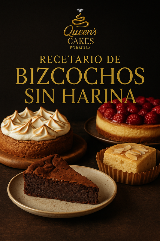 Recetario de Bizcochos Sin Harina (FAVOR LEER LA DESCRIPCIÓN)