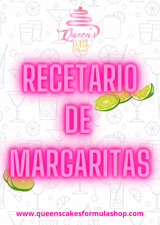 Recetario de Margaritas Vol. 1 (FAVOR LEER DESCRIPCIÓN)