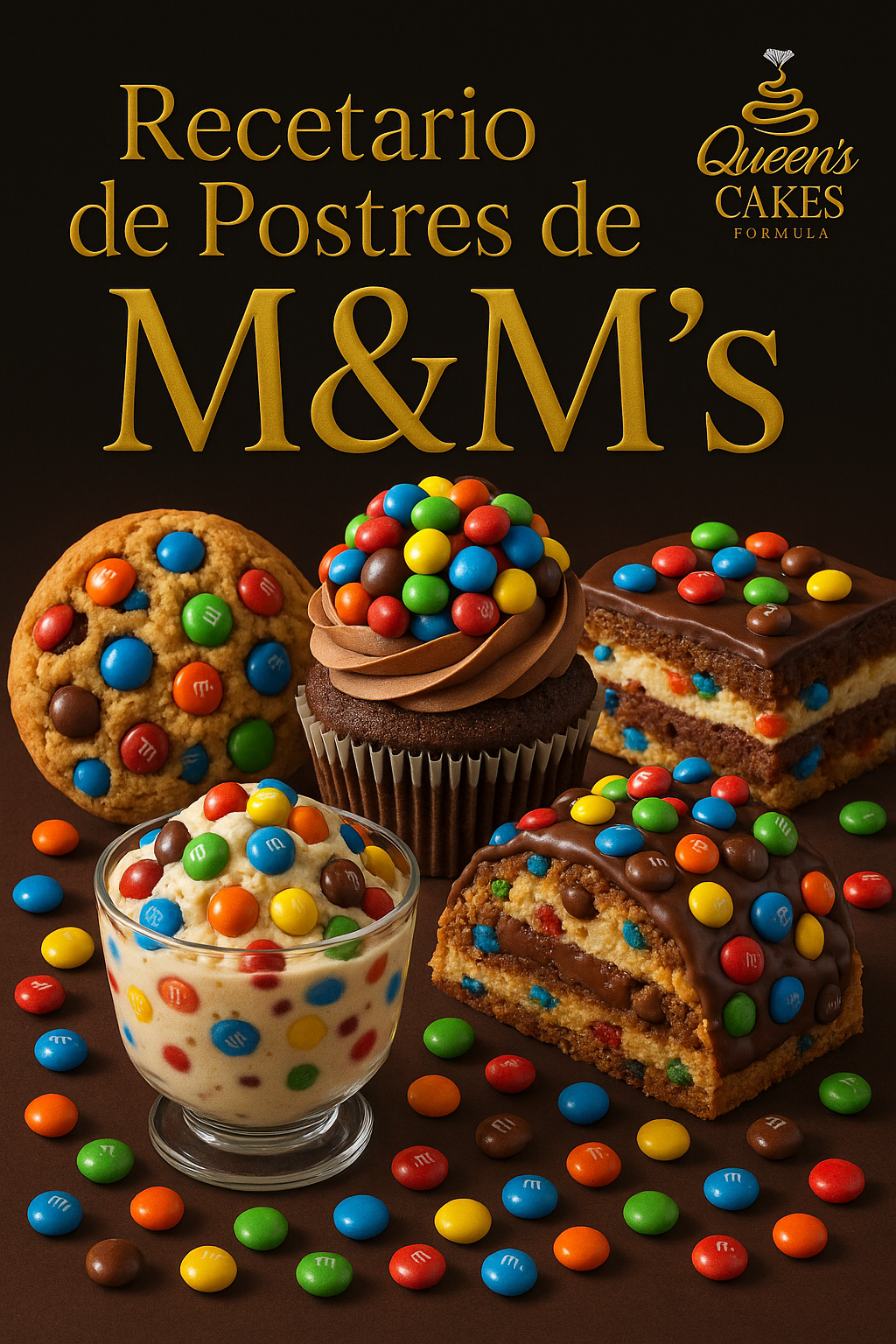 Recetario de Postres de M&M’s “NEW” (FAVOR LEER DESCRIPCIÓN)