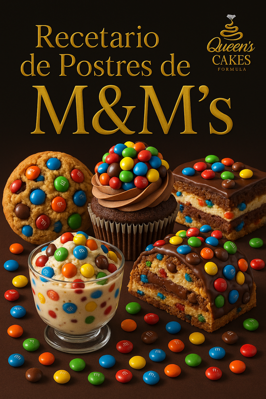Recetario de Postres de M&M’s “NEW” (FAVOR LEER DESCRIPCIÓN)