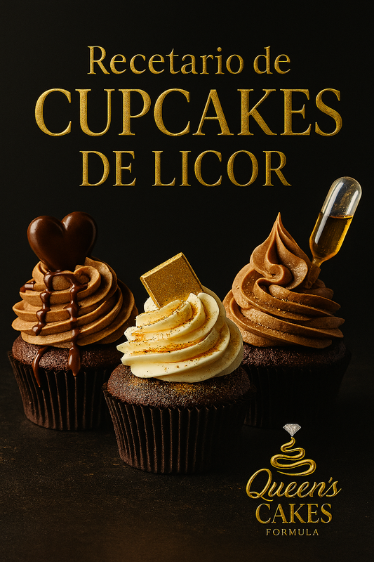 Recetario de Cupcakes de Licor (FAVOR DE LEER LA DESCRIPCIÓN)