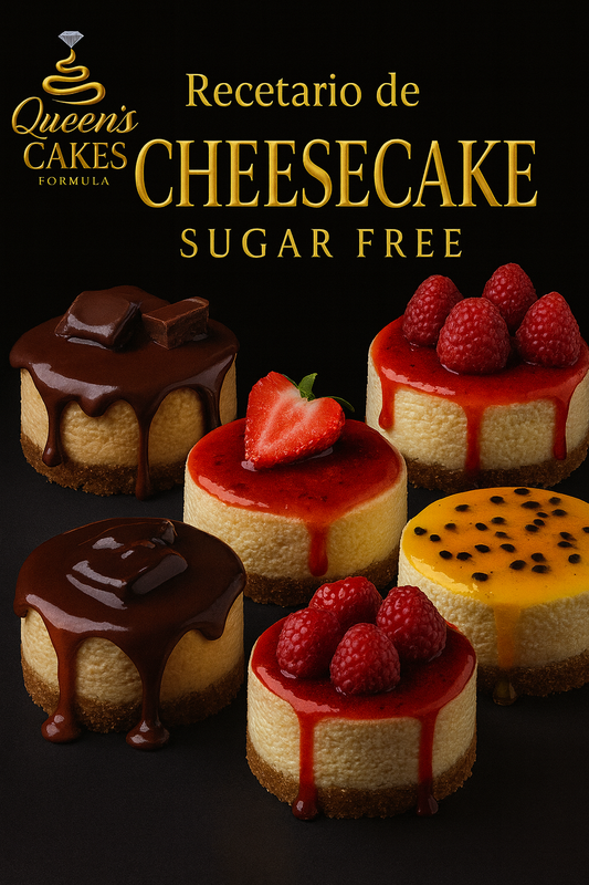 Recetario de Cheesecake Sugar Free “NEW” (FAVOR LEER DESCRIPCIÓN)