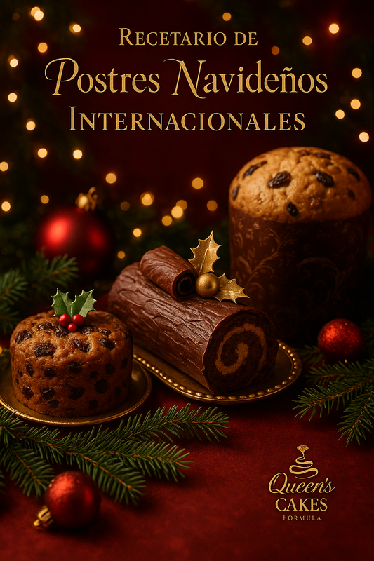 Recetario de Postres Navideños Internacionales (FAVOR LEER LA DESCRIPCIÓN)
