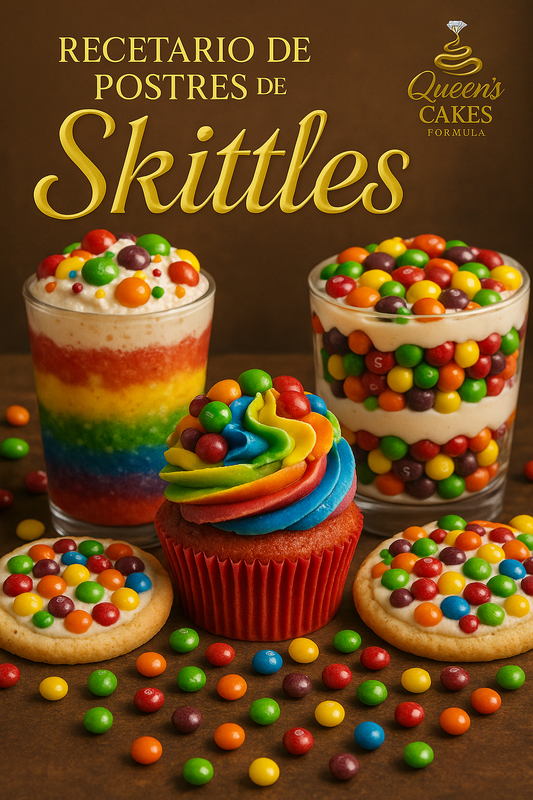 Recetario de Postres de Skittles “NEW” (FAVOR LEEE DESCRIPCIÓN)