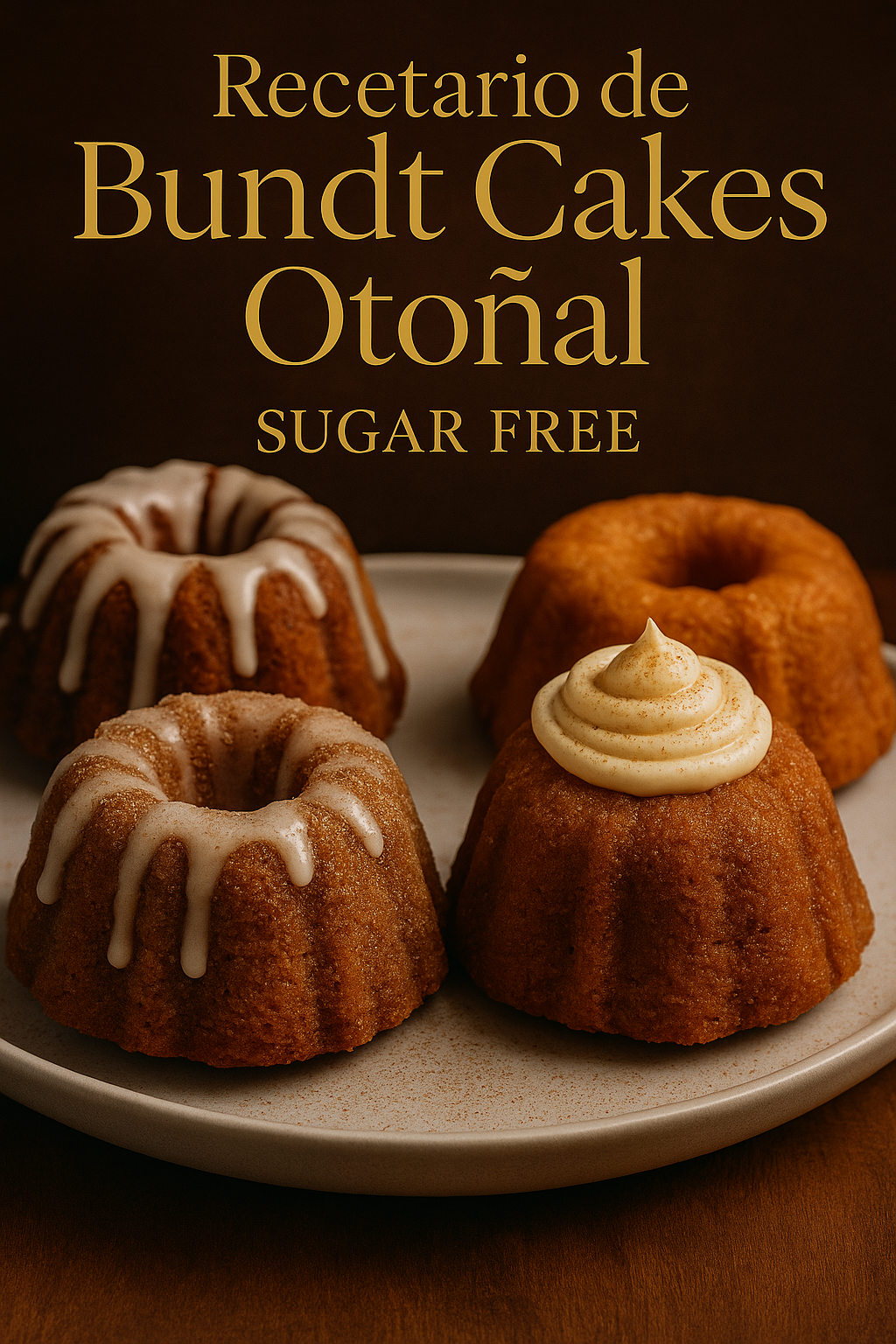 Recetario Bundt Cake Otoñal Sugar Free “NEW” Vol.2 (FAVOR LEER DESCRIPCIÓN)