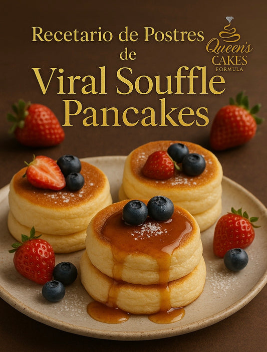 Recetario de Viral Souffle Pancakes Vol.2 “NEW” (FAVOR LEER DESCRIPCIÓN)