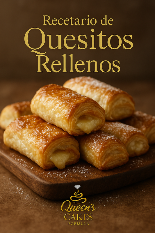 Recetario de Quesitos Puertorriqueños Rellenos (FAVOR LEER LA DESCRIPCIÓN)