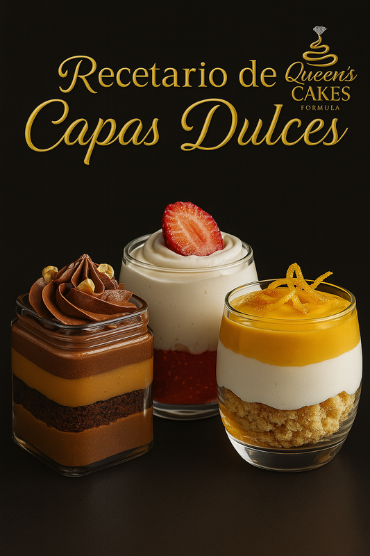 Recetario de Capas Dulces Vol.2 “NEW” (FAVOR LEER DESCRIPCIÓN)