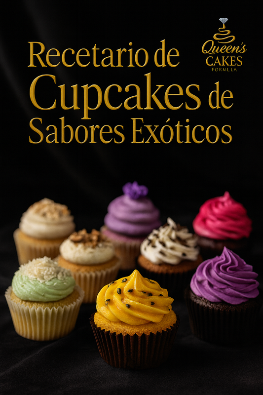 Recetario de Cupcakes de Sabores Exóticos Vol.2 (FAVOR LEER DESCRIPCIÓN)