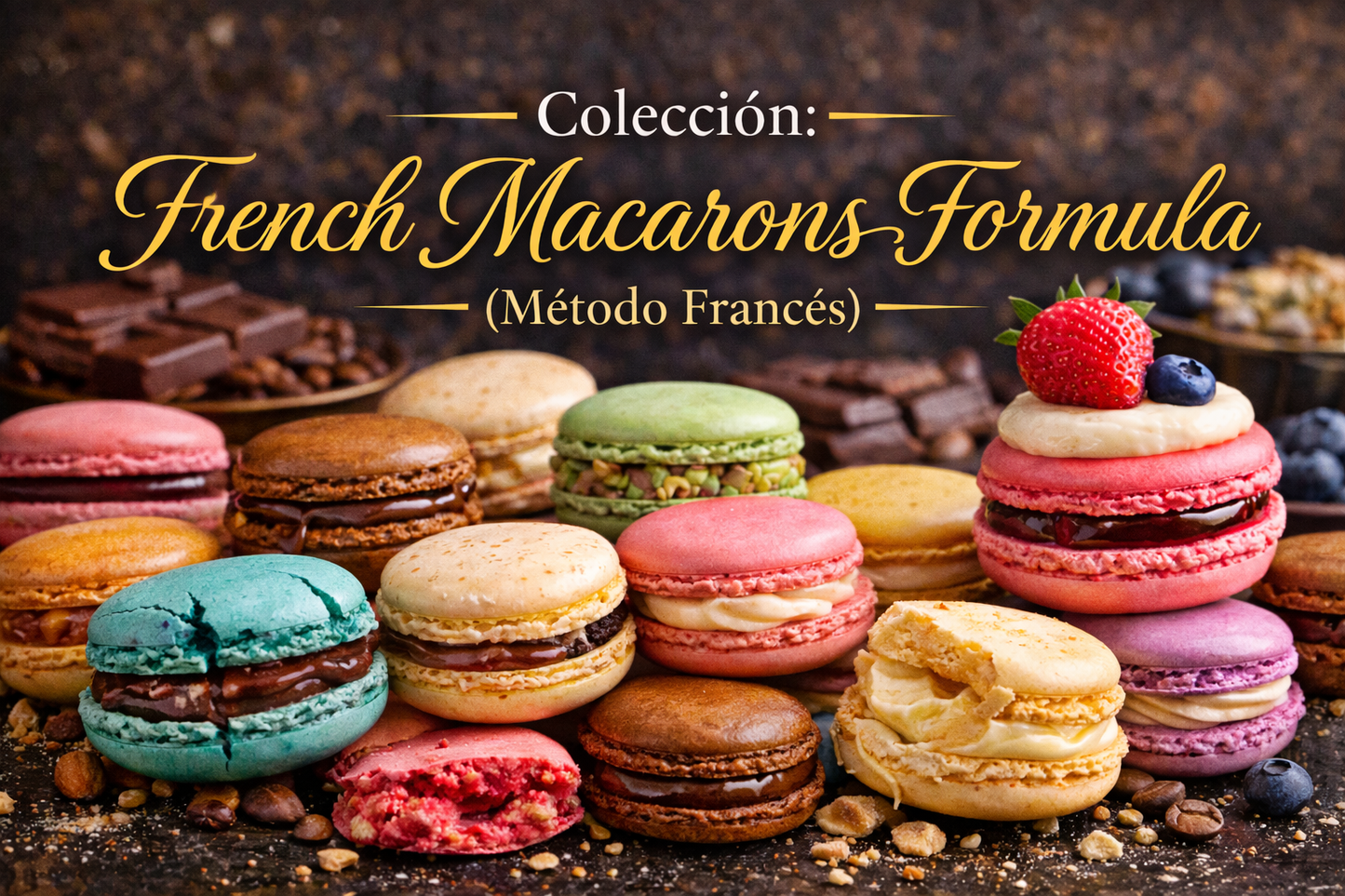 French Macarrons Formula Colección (Método Francés) (FAVOR LEER DESCRIPCIÓN)