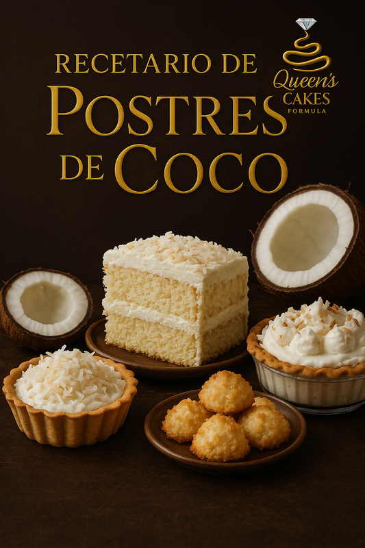 Recetario de Postres de Coco (FAVOR LEER DESCRIPCIÓN)