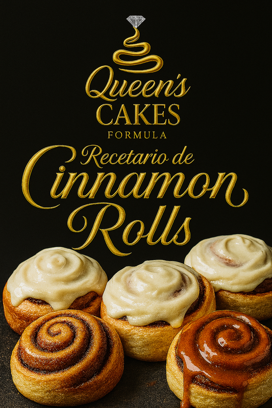 Recetario de Cinnamon Rolls Vol.1 (FAVOR LEER LA DESCRIPCIÓN)