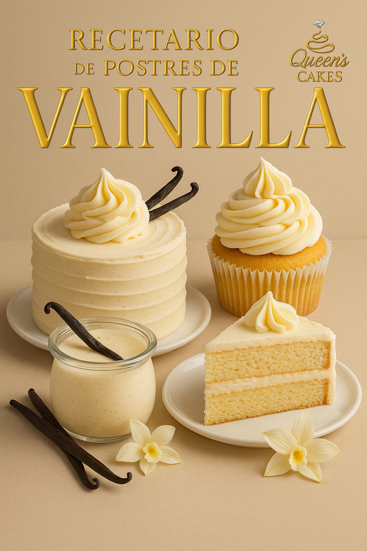 Recetario de Postres de Vainilla “NEW” (FAVOR LEER DESCRIPCIÓN)