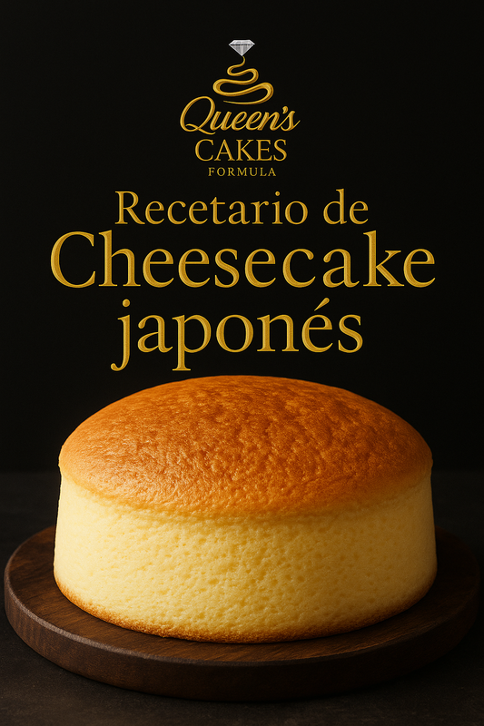 Recetario de Cheesecake Japonés (FAVOR LEER LA DESCRIPCIÓN)