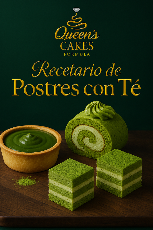 Recetario de Postres de Te Vol.2 “NEW” (FAVOR LEER DESCRIPCIÓN)