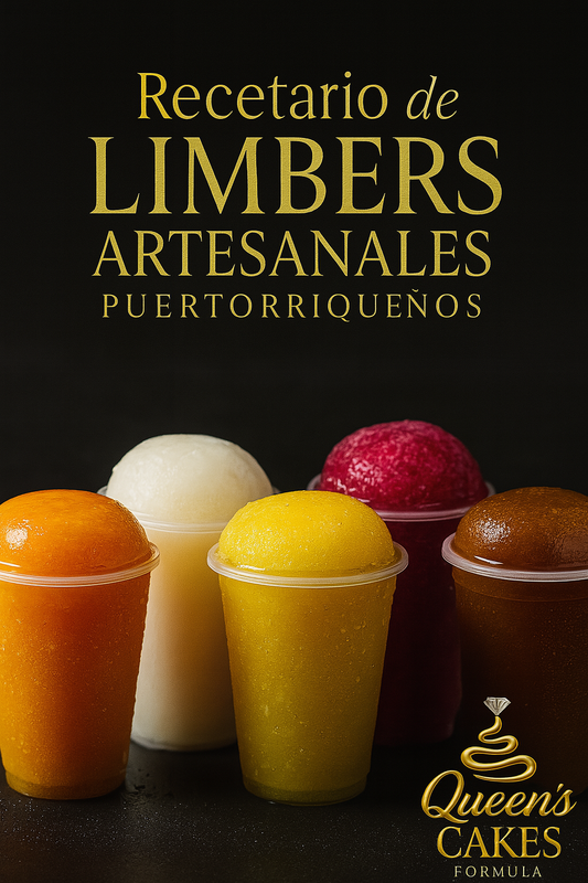 Recetario de Limbers Artesanales Puertorriqueños Vol.1 (FAVOR LEER LA DESCRIPCIÓN)