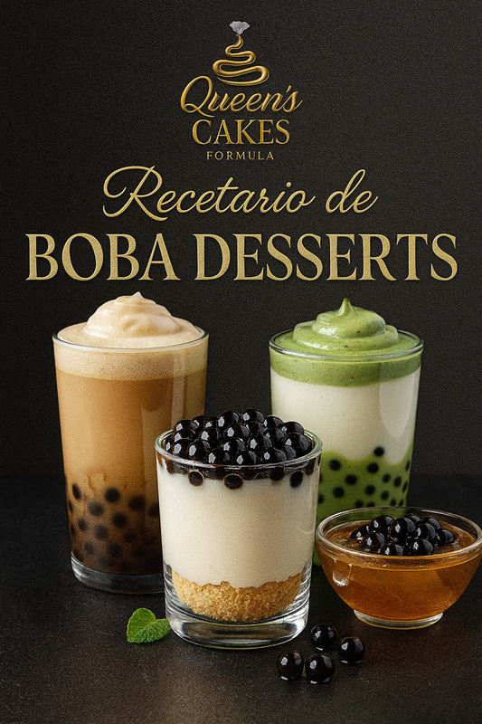 Recetario de Boba Desserts (FAVOR LEER DESCRIPCIÓN)
