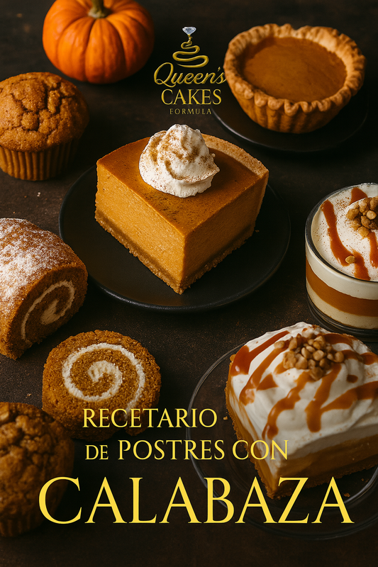Recetario de Postres con Calabaza (FAVOR LEER DESCRIPCIÓN)