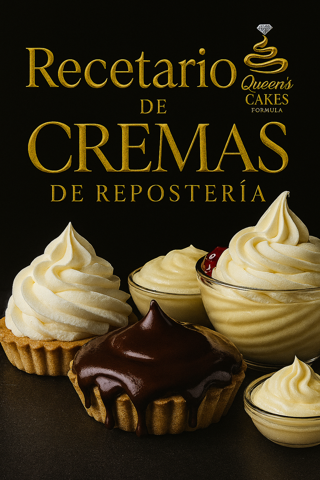 Recetario de Cremas de Repostería (FAVOR LEER LA DESCRIPCIÓN)