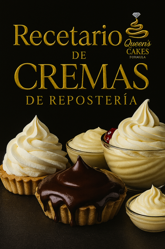 Recetario de Cremas de Repostería (FAVOR LEER LA DESCRIPCIÓN)