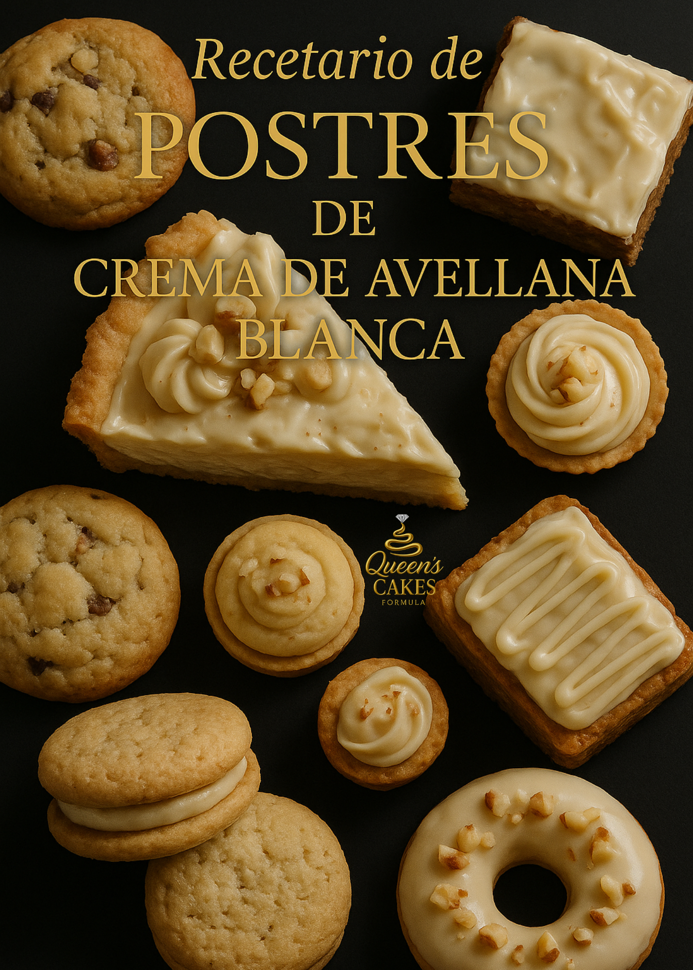 Recetario de Postres de Crema de Avellana Blanca “NEW” (FAVOR LEER DESCRIPCIÓN)
