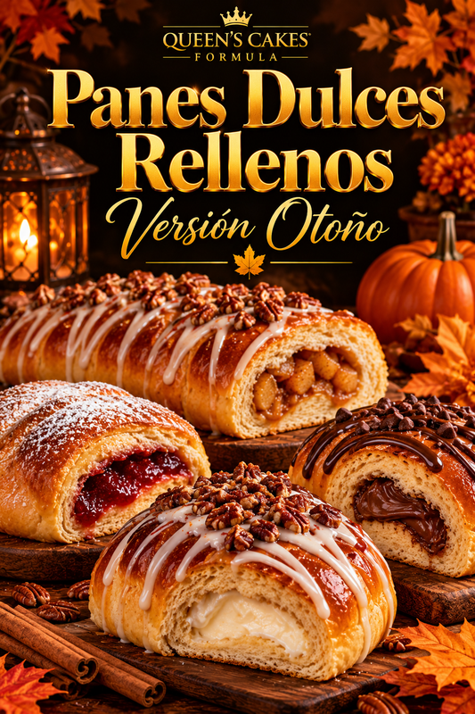 Recetario Panes Dulces Rellenos Versión Otoño | Recetario Digital