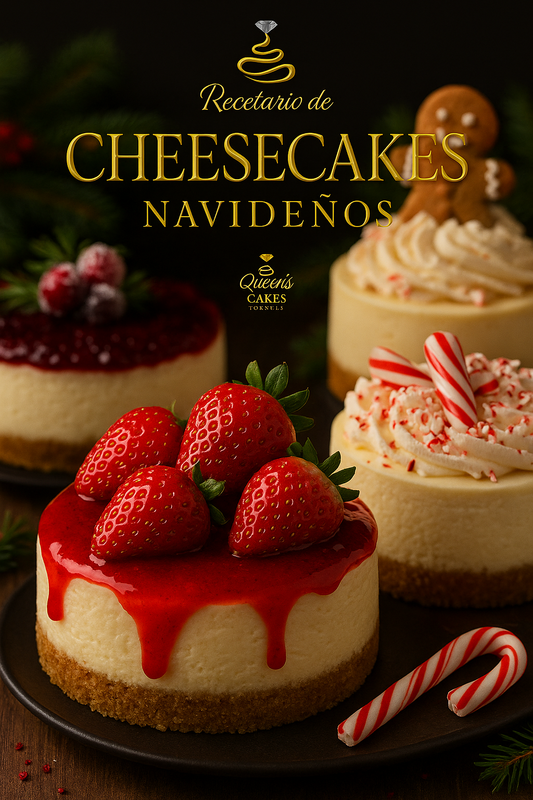 Recetario de Cheesecakes Navideños (FAVOR LEER LA DESCRIPCIÓN)